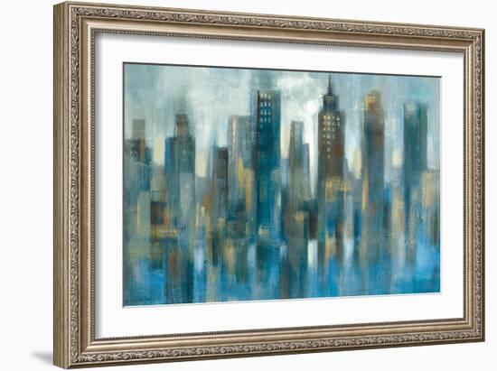 Rhythmic Reflection Light-Silvia Vassileva-Framed Art Print