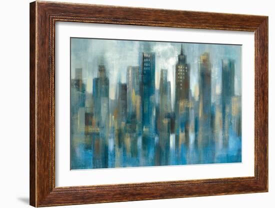 Rhythmic Reflection Light-Silvia Vassileva-Framed Art Print