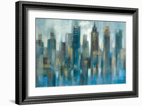 Rhythmic Reflection Light-Silvia Vassileva-Framed Art Print