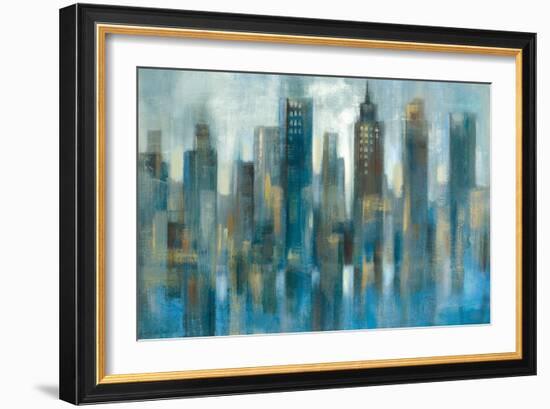 Rhythmic Reflection Light-Silvia Vassileva-Framed Art Print