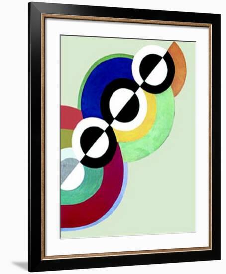 Rhythms, c.1934-Robert Delaunay-Framed Serigraph