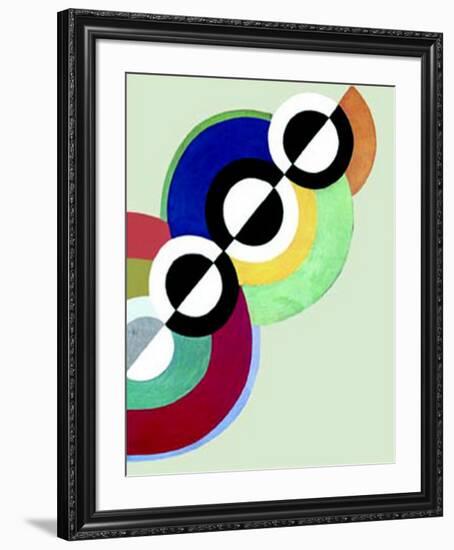 Rhythms, c.1934-Robert Delaunay-Framed Serigraph