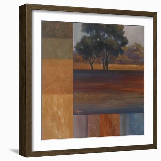 Rhythms of Landscape I-Vivien Rhyan-Framed Premium Giclee Print