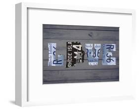 RI State Love-Design Turnpike-Framed Giclee Print