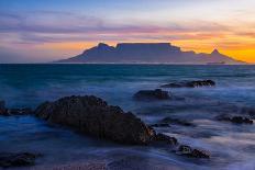 Table Mountain Sunset-Riaan van den Berg-Photographic Print