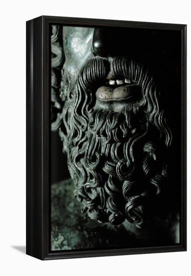 Riace Bronze (A), Beard of Man with Headband, Detail-Phidias-Framed Premier Image Canvas