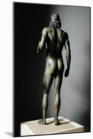 Riace Bronze (A), Bronze Statue of a Man with Headband-Phidias-Mounted Giclee Print