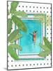 Riad Pool-Petra Lizde-Mounted Giclee Print