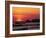 Rialto Beach at Dusk, Olympic National Park, Washington, USA-Charles Sleicher-Framed Photographic Print