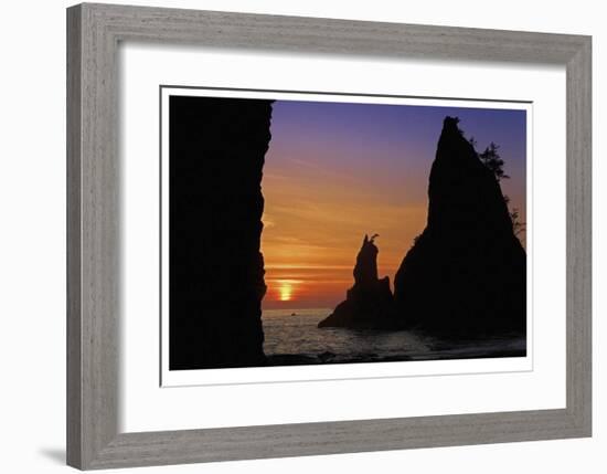 Rialto Beach I-Donald Paulson-Framed Giclee Print