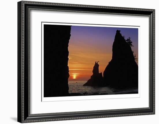 Rialto Beach I-Donald Paulson-Framed Giclee Print