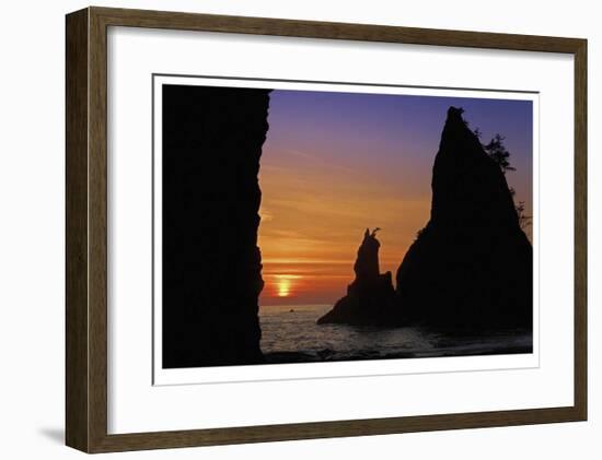 Rialto Beach I-Donald Paulson-Framed Giclee Print