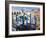 Rialto Bridge and Gondolier, Grand Canal, Venice, UNESCO World Heritage Site, Veneto, Italy, Europe-Amanda Hall-Framed Photographic Print