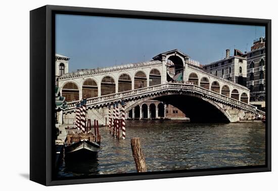 Rialto Bridge, Begun 1588-Antonio Da Ponte-Framed Premier Image Canvas