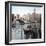 Rialto Bridge Gondolas-Alan Blaustein-Framed Photographic Print