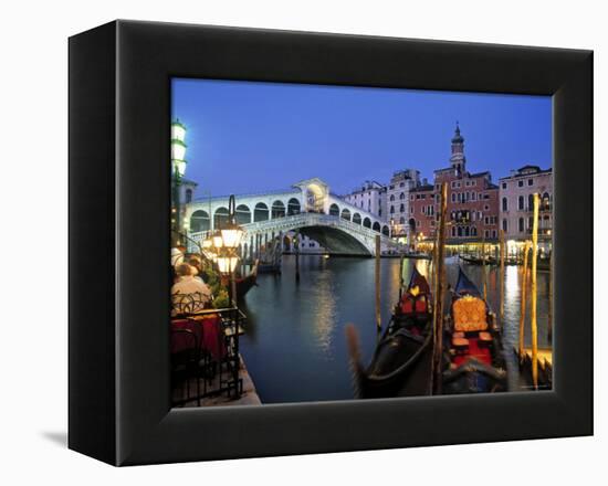 Rialto Bridge, Grand Canal, Venice, Italy-Demetrio Carrasco-Framed Premier Image Canvas