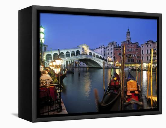 Rialto Bridge, Grand Canal, Venice, Italy-Demetrio Carrasco-Framed Premier Image Canvas