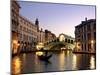 Rialto Bridge, Grand Canal, Venice, Italy-Alan Copson-Mounted Photographic Print