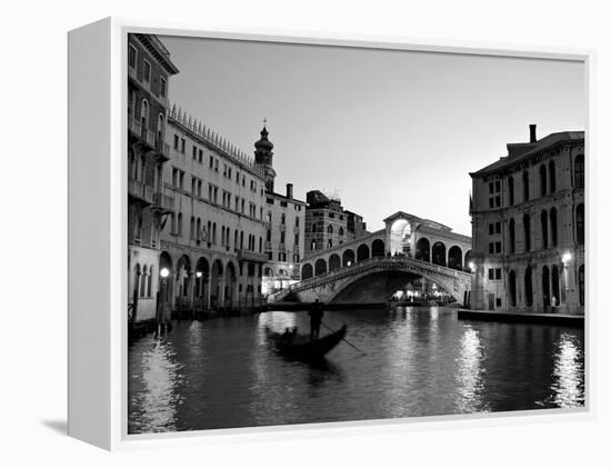 Rialto Bridge, Grand Canal, Venice, Italy-Alan Copson-Framed Premier Image Canvas