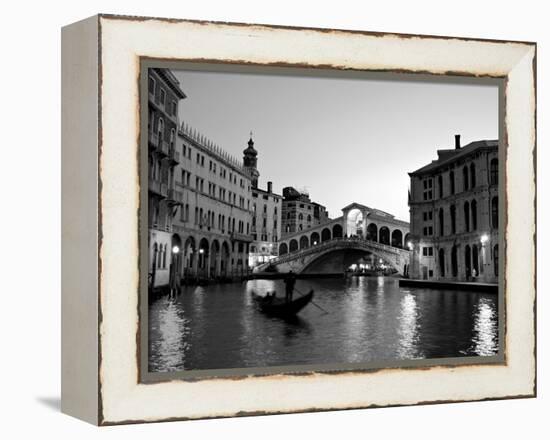 Rialto Bridge, Grand Canal, Venice, Italy-Alan Copson-Framed Premier Image Canvas