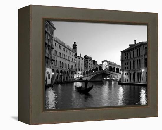 Rialto Bridge, Grand Canal, Venice, Italy-Alan Copson-Framed Premier Image Canvas