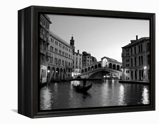 Rialto Bridge, Grand Canal, Venice, Italy-Alan Copson-Framed Premier Image Canvas