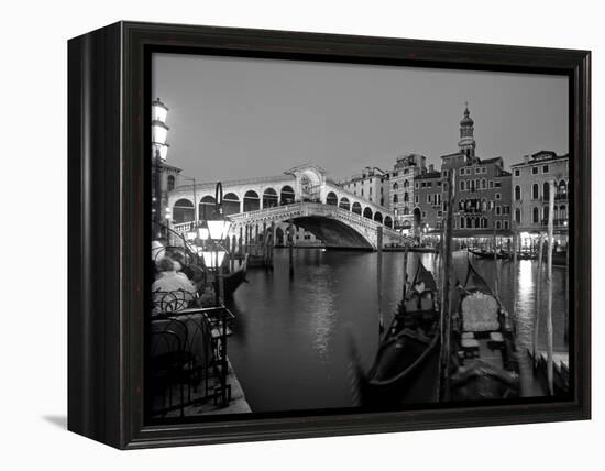 Rialto Bridge, Grand Canal, Venice, Italy-Demetrio Carrasco-Framed Premier Image Canvas