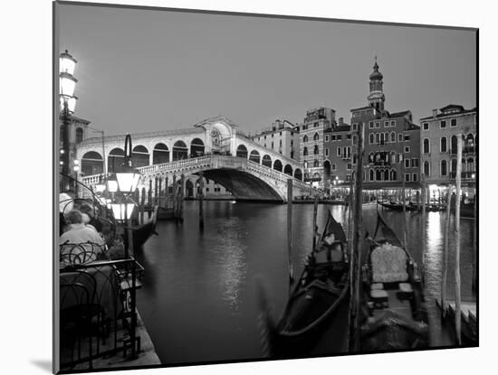 Rialto Bridge, Grand Canal, Venice, Italy-Demetrio Carrasco-Mounted Photographic Print