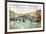 Rialto Bridge - Venetian Picture - Artwork In Painting Style-Maugli-l-Framed Art Print