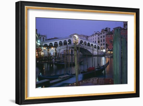 Rialto Bridge. Venice. 1588-Joe Cornish-Framed Photographic Print