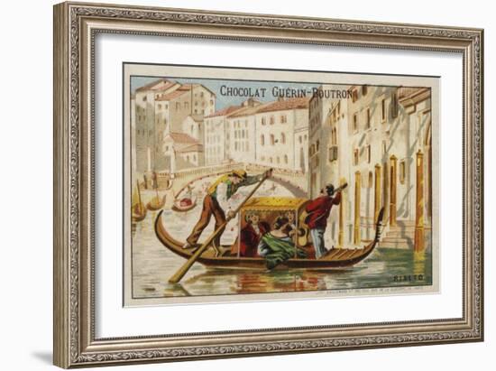 Rialto Bridge, Venice-null-Framed Giclee Print