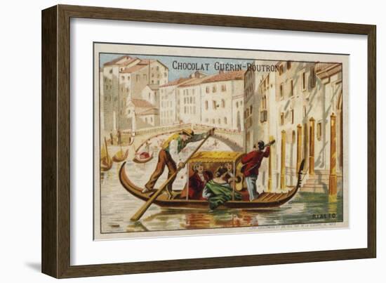 Rialto Bridge, Venice-null-Framed Giclee Print