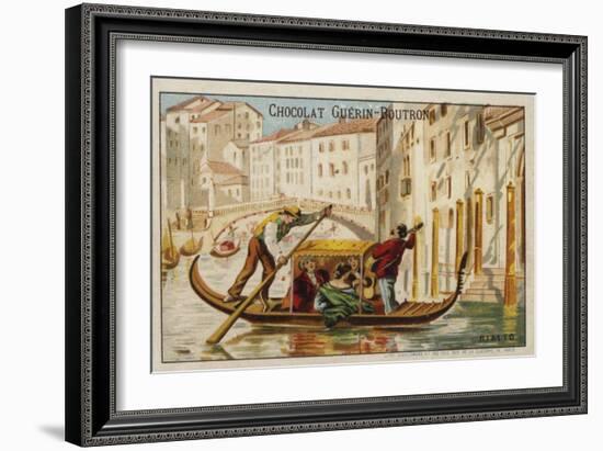 Rialto Bridge, Venice-null-Framed Giclee Print