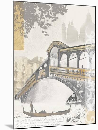 Rialto Bridge-Ben James-Mounted Giclee Print