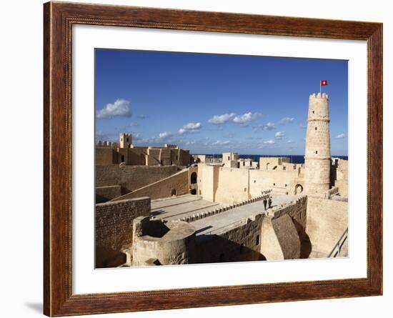 Ribat (Fortress) on Mediterranean Coast, Monastir, Tunisia, North Africa, Africa-Dallas & John Heaton-Framed Photographic Print