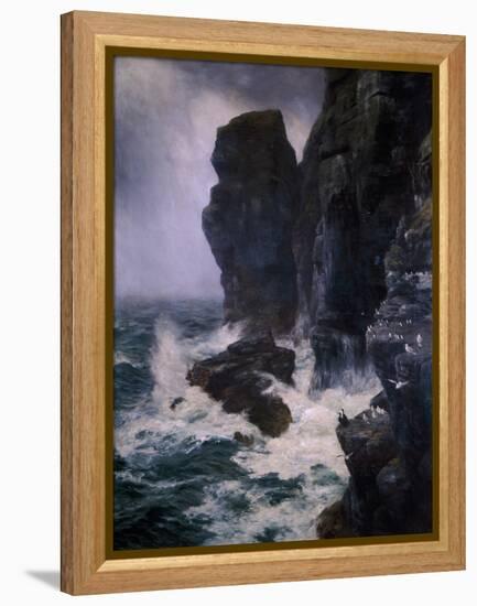 Ribbed and Paled in by Rocks Unscaleable, 1885-Peter Graham-Framed Premier Image Canvas