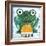 Ribbit the Frog-Design Turnpike-Framed Giclee Print