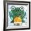 Ribbit the Frog-Design Turnpike-Framed Giclee Print