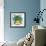 Ribbit the Frog-Design Turnpike-Framed Giclee Print displayed on a wall