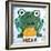 Ribbit the Frog-Design Turnpike-Framed Giclee Print