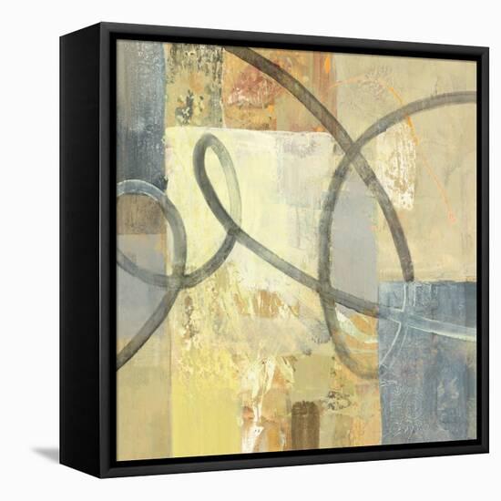 Ribbon Dance II-Albena Hristova-Framed Stretched Canvas