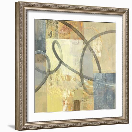 Ribbon Dance II-Albena Hristova-Framed Art Print