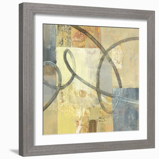 Ribbon Dance II-Albena Hristova-Framed Art Print