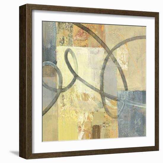 Ribbon Dance II-Albena Hristova-Framed Art Print