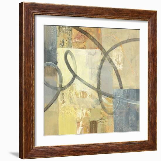 Ribbon Dance II-Albena Hristova-Framed Art Print