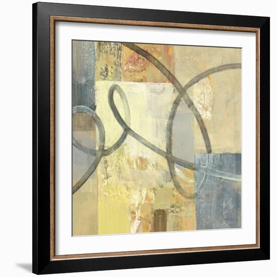 Ribbon Dance II-Albena Hristova-Framed Art Print