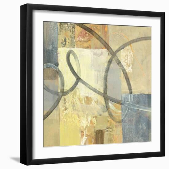 Ribbon Dance II-Albena Hristova-Framed Art Print