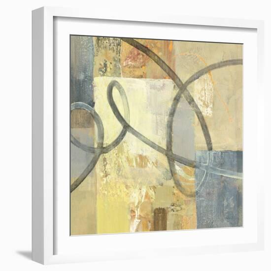 Ribbon Dance II-Albena Hristova-Framed Art Print