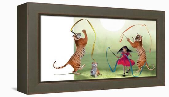 Ribbon Dance-Nancy Tillman-Framed Stretched Canvas