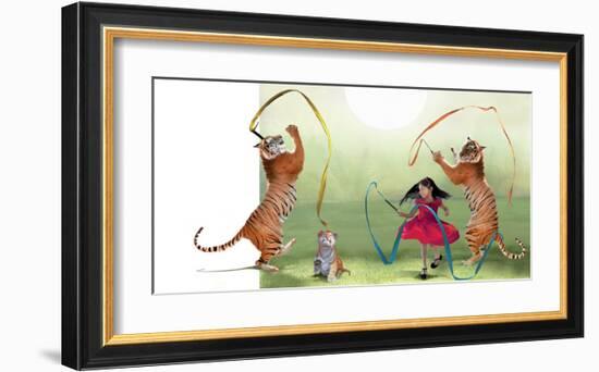 Ribbon Dance-Nancy Tillman-Framed Premium Giclee Print